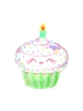 S/SHP Crazy Cake Foil Balloon S40*