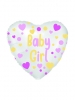 Standard Baby Girl Heart Foil C40