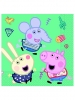 Ubrusi PEPPA PIG 33X33cm 20 kom