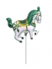 Horse circus green mini