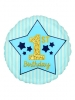 17C Standard Boy 1st Birthday Blue&Gold S40