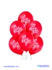 Balon latex D11 I Love You 6 komada